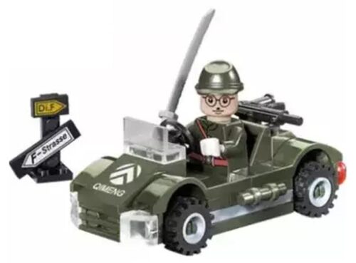 Xe Jeep Quân Sự 803 QMAN - Bộ đồ chơi quân sự