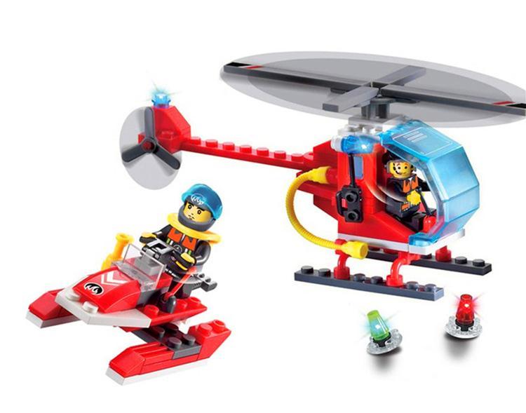 Hộp bộ đồ chơi cứu hộ trên biển 902 - Đội Cứu Hộ Biển