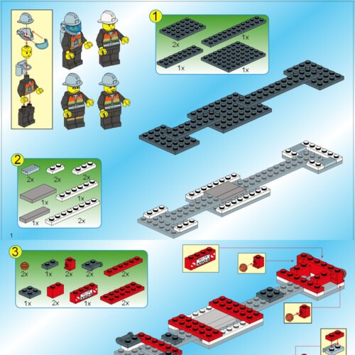 Sách Hướng Dẫn Lắp Ráp Xe Cứu Hỏa 3 Cầu 启蒙QMAN 904, Hướng dẫn lắp ghép 启蒙QMAN 904 Xe cứu hỏa ENLIGHTEN, Sách lắp ghép 启蒙QMAN 904 Xe cứu hỏa 364 mảnh, Hướng dẫn lắp ráp 启蒙QMAN 904 Xe cứu hỏa ENLIGHTEN 364 mảnh