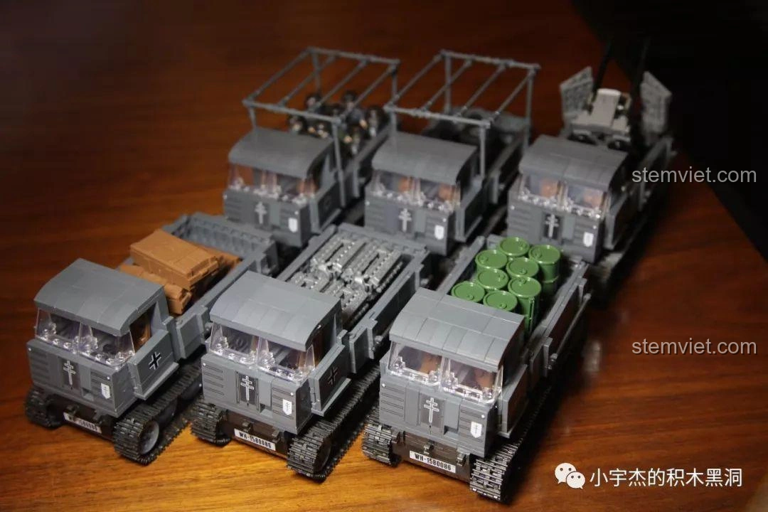 Mô hình xe tăng Panzerkampfwagen III của Đức từ QuanGuan 100067, tái hiện chân thực xe tăng Thế chiến II.