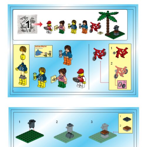 Xe cắm trại Happy Trip 启蒙QMAN 1120 hướng dẫn lắp ráp Xe cắm trại