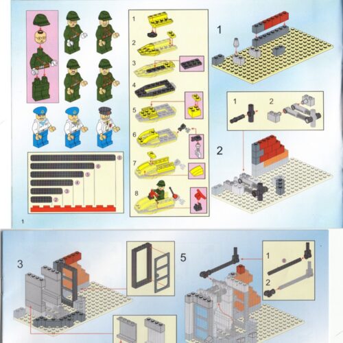Hải Đảo Pháo Đài 启蒙QMAN 819 hướng dẫn lắp ráp 启蒙QMAN 819 Hải Đảo Pháo Đài