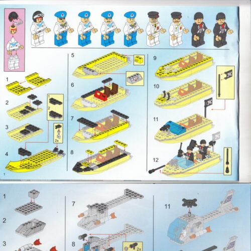 Sách Hướng Dẫn Lắp Ráp Tàu Khu Trục Tên Lửa 启蒙QMAN 821 | Hướng dẫn lắp ráp 启蒙QMAN 821 Tàu Khu Trục Tên Lửa