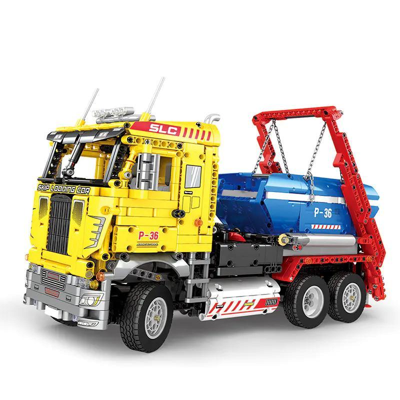 bộ lắp ráp Xe Tải Bốc Dỡ Hàng Reobrix 22016, đồ chơi mô hình kỹ thuật cao cấp cho con trai 14 tuổi, giá tốt