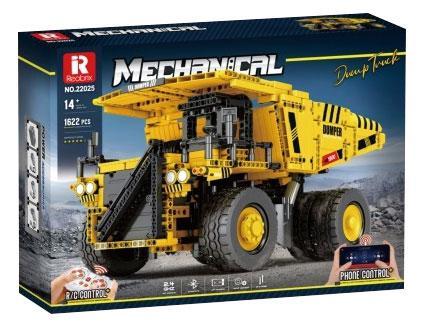 Hộp đồ chơi lắp ráp Reobrix 22025 Xe tải mỏ Caterpillar 797 RC, 1622 mảnh, cho con trai 14 tuổi, giá tốt.