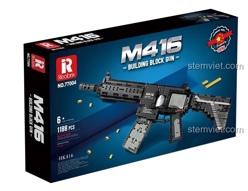 Hộp sản phẩm súng tấn công M416 Reobrix 77004