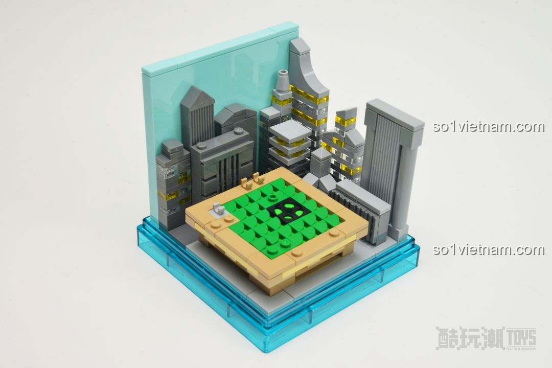 Mô hình AREA-X AX0081 City Park với 