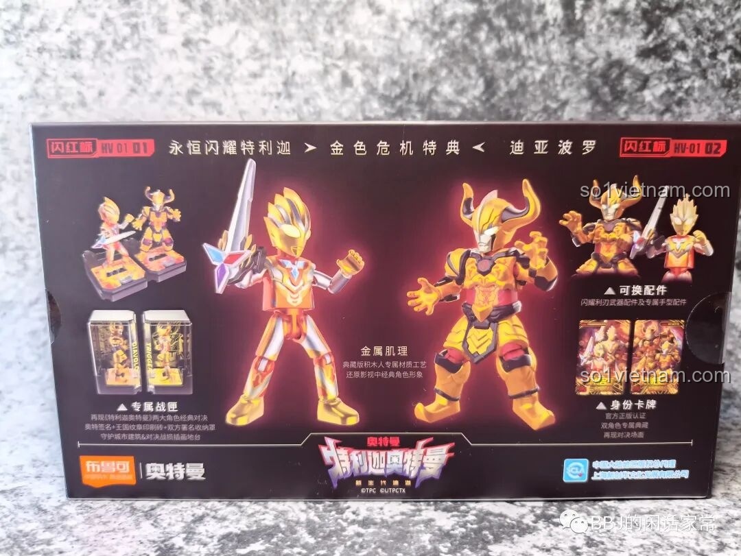 Mặt sau hộp sản phẩm BLOKEES 71225