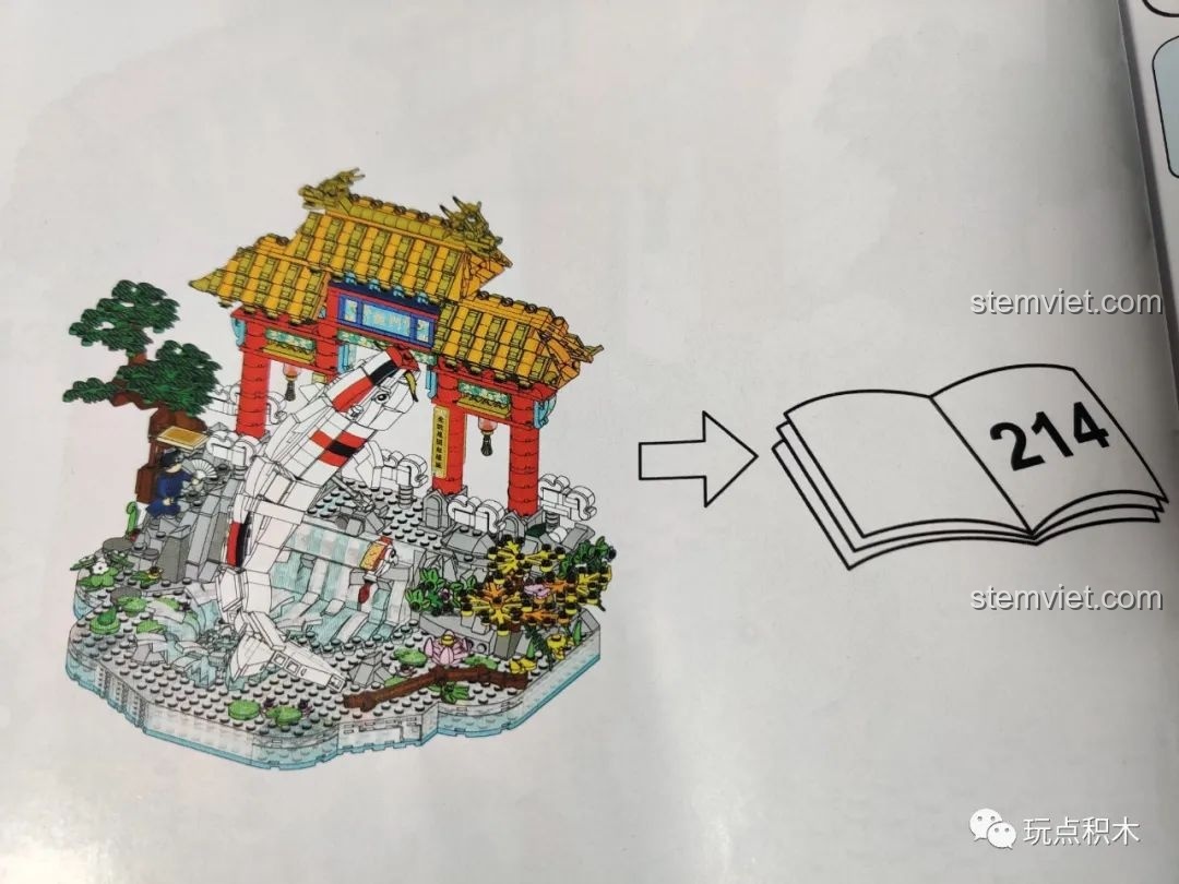 Trang hướng dẫn lựa chọn chế độ cá chép nửa thân vượt thác trong bộ Cá Chép Hóa Rồng Pantasy 18001.