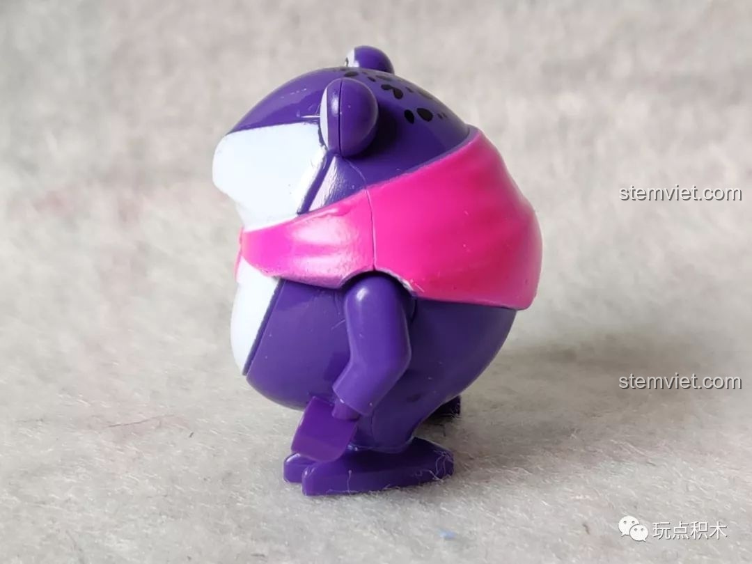 Bộ lắp ráp Kháng Cự Người Cây 2502 của Hồ Lô Huynh Đệ Enlighten đã hoàn thành, với Người Cây, Tam Oa và Chuột Tinh.