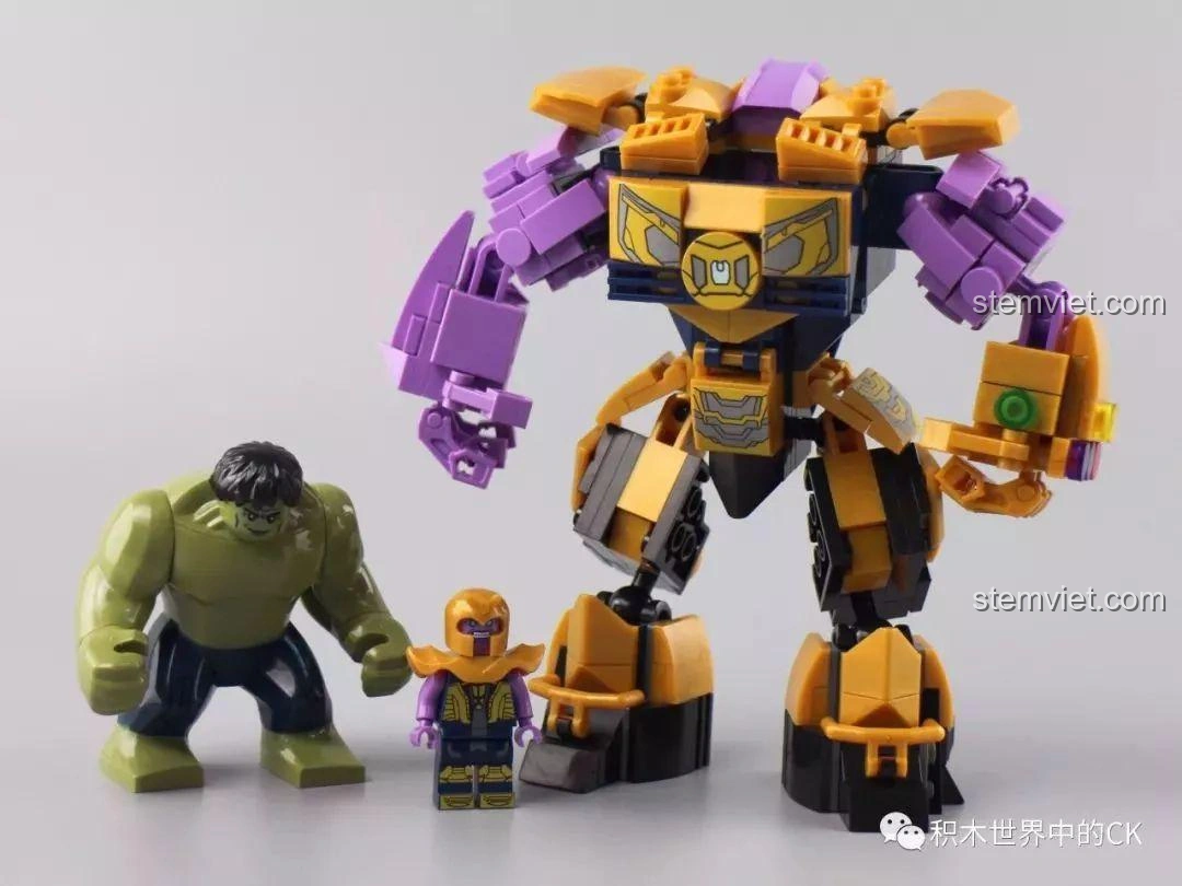 Tấm decal dán chi tiết cho bộ lắp ráp Hulkbuster SX 4009, tăng tính thẩm mỹ.