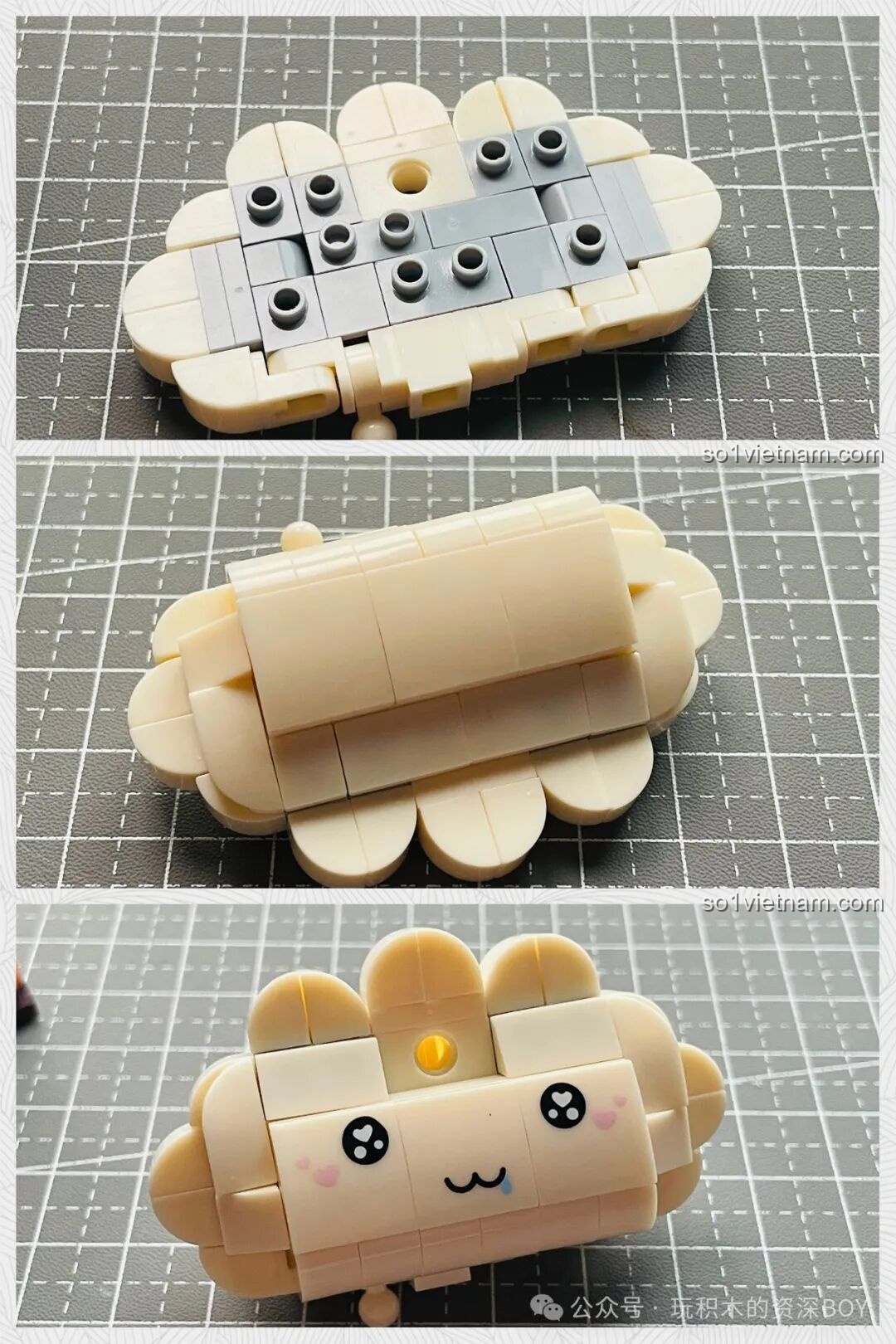 Chi tiết lắp ráp bộ Tiệm Bánh Bao Hương Cảng