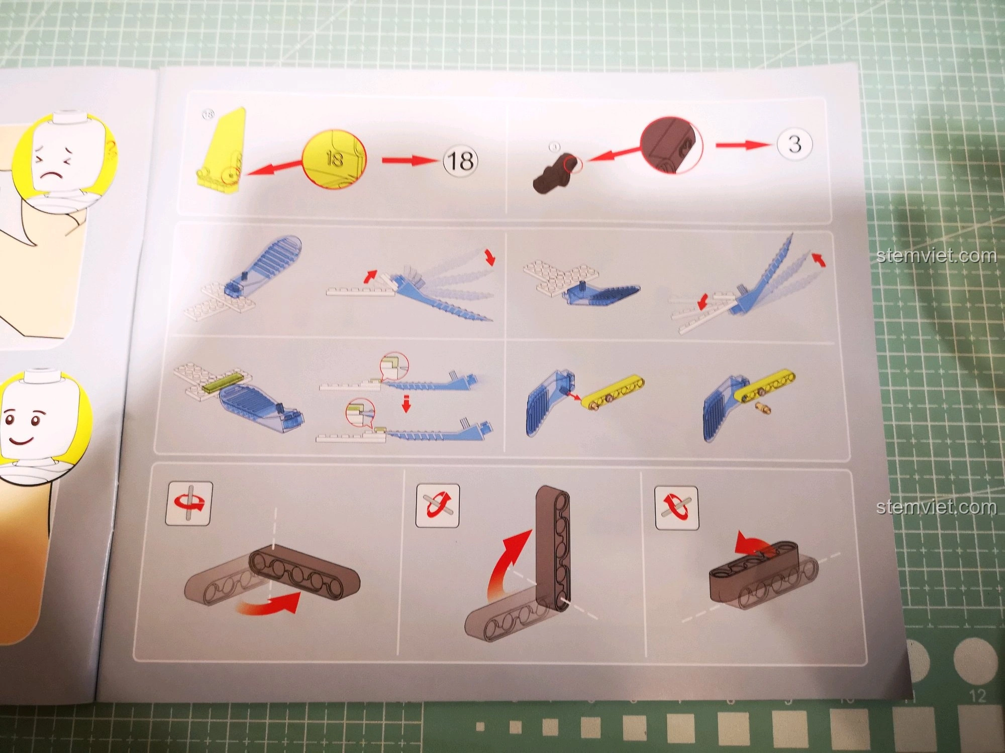 Hướng dẫn sử dụng dụng cụ tháo lắp chi tiết trong sách hướng dẫn của bộ CaDA C51041.