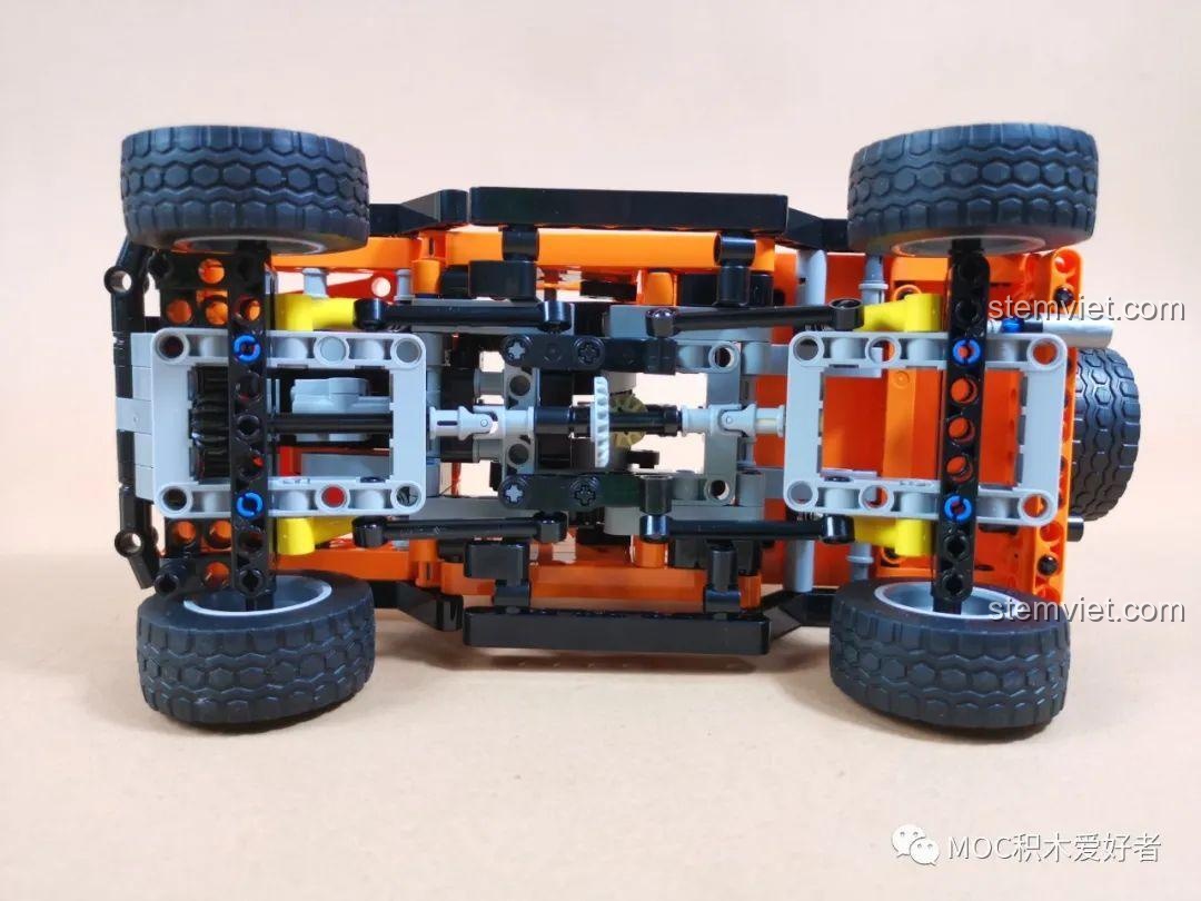 Review COGO 15800B Xe Jeep Địa Hình Bạo Lực Tổng Giám Đốc: Khung gầm xe địa hình cam