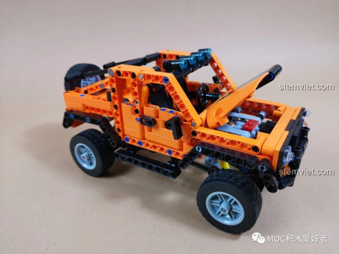Review COGO 15800B Xe Jeep Địa Hình Bạo Lực Tổng Giám Đốc: Xe địa hình cam