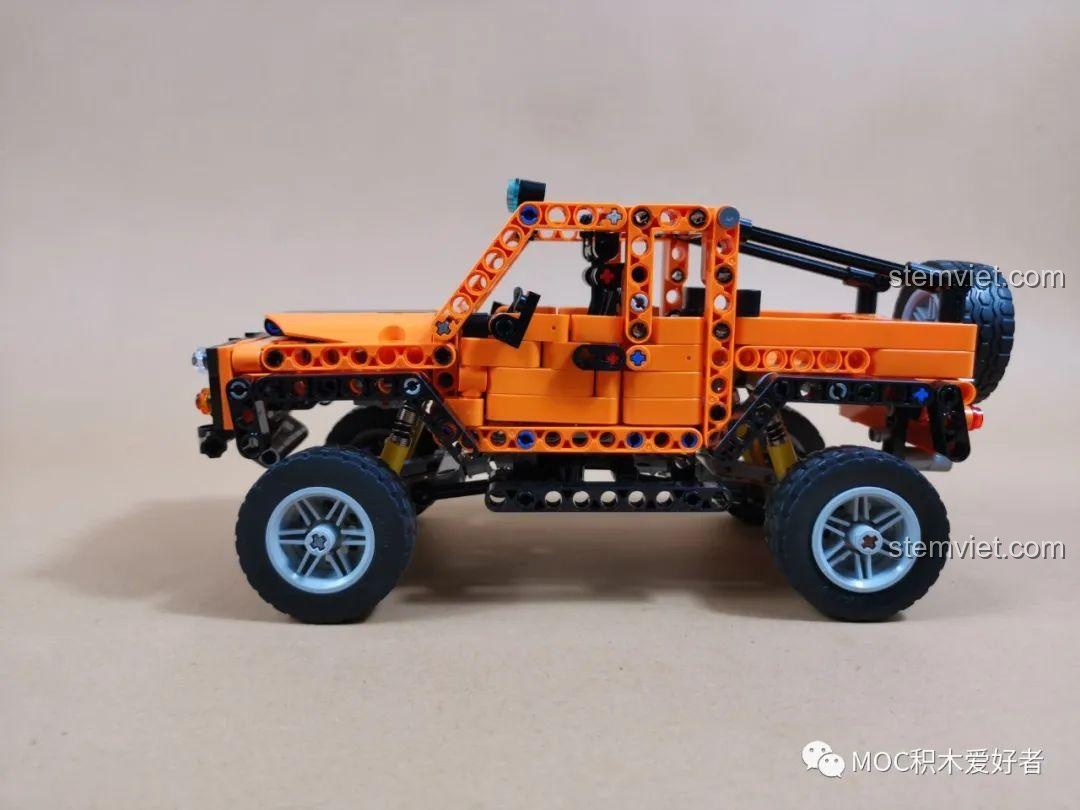 Review COGO 15800B Xe Jeep Địa Hình Bạo Lực Tổng Giám Đốc: Mô hình xe địa hình cam