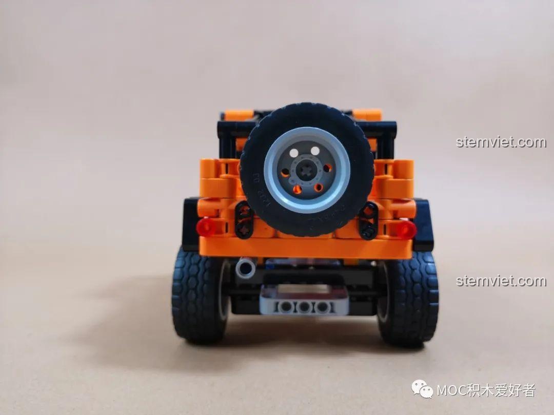 Review COGO 15800B Xe Jeep Địa Hình Bạo Lực Tổng Giám Đốc: Mô hình xe địa hình cam