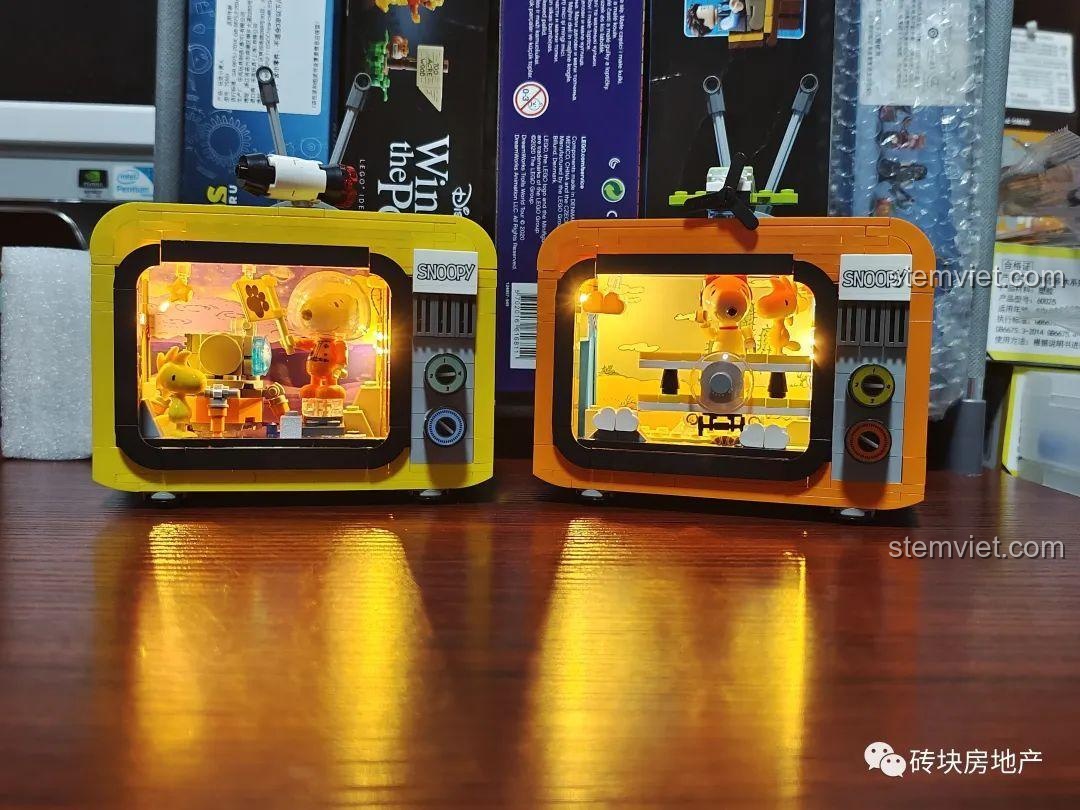 Cận cảnh Snoopy và Woodstock trong TV Snoopy LN8082