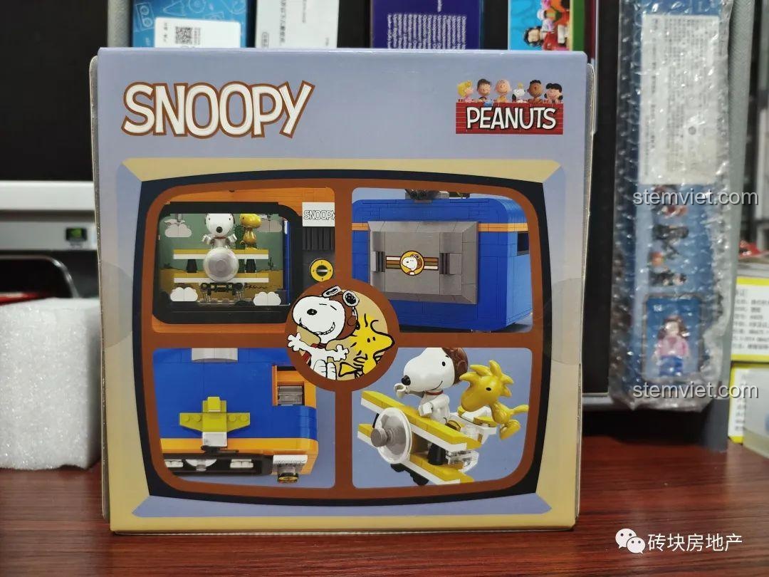 Mặt sau đồ chơi TV Snoopy LN8081