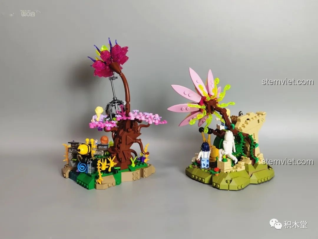 Góc chụp đẹp của hai mô hình Pantasy 15002 và 15003, làm nổi bật vẻ đẹp và sự tinh xảo của từng chi tiết.