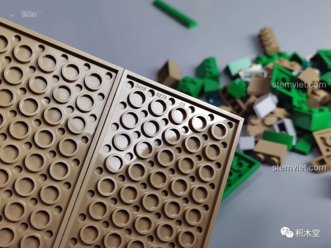 Cận cảnh chất liệu và độ hoàn thiện của các mảnh ghép Pantasy 15002 Mỹ Nhân Trong Lồng, cho thấy độ khít và bền bỉ, an toàn cho bé.