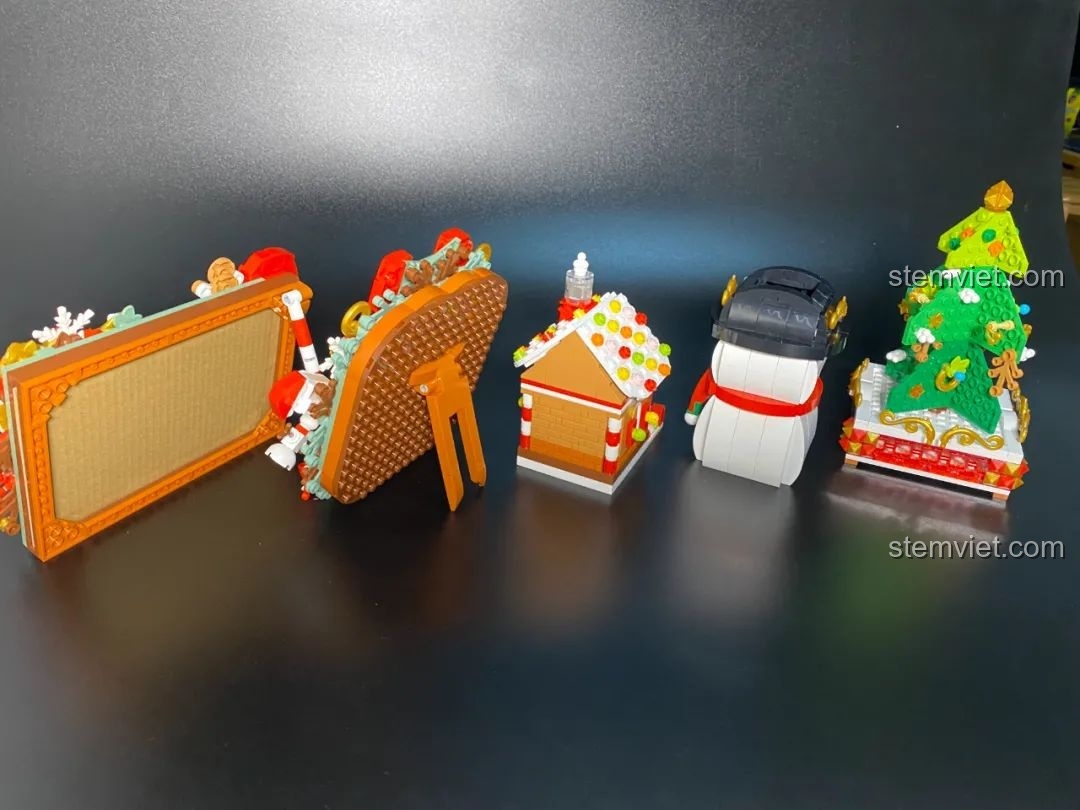 Mô hình đồ chơi lắp ráp JAKI JK5107 Khung Ảnh Giáng Sinh.