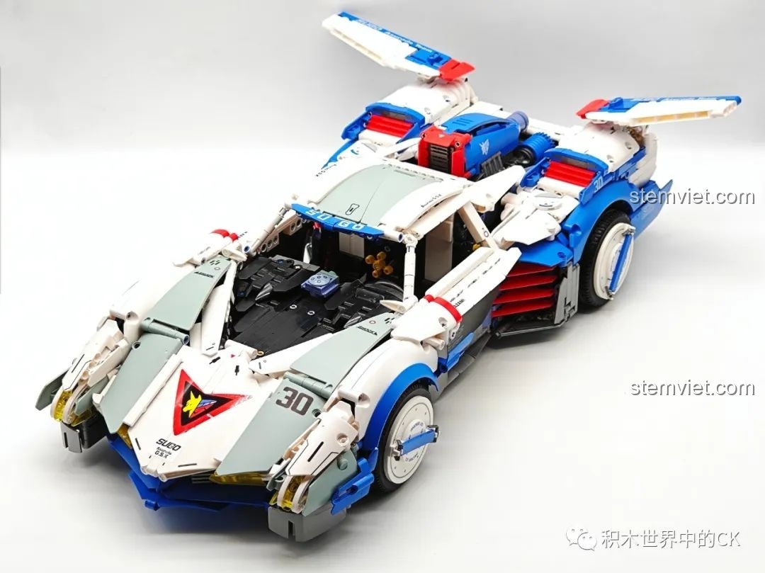 Mô hình JIESTAR 92033 Xe Đua Công Thức Cyber Formula Asurada G.S.X đã hoàn thiện.