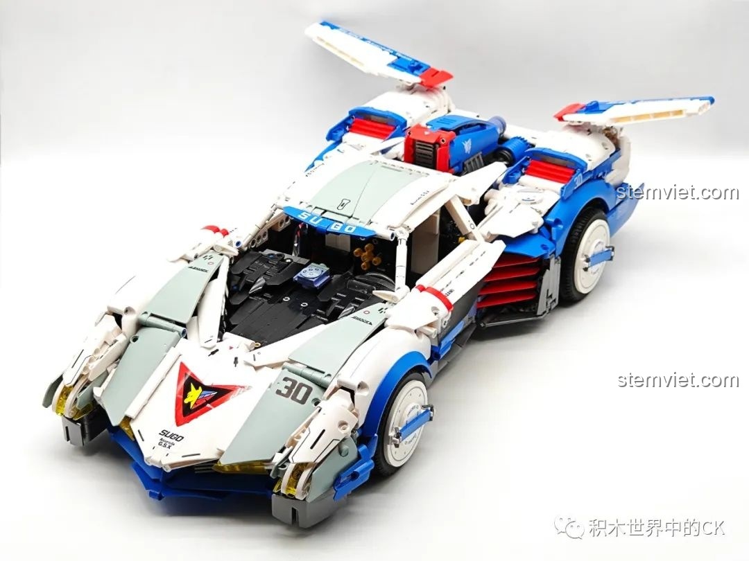 Mô hình JIESTAR 92033 Asurada G.S.X hoàn thiện với vẻ ngoài hoành tráng và chi tiết.