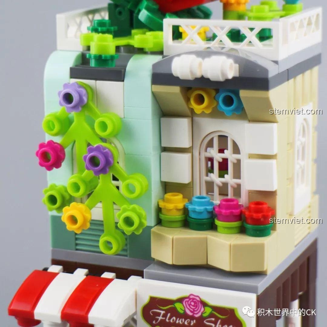 Mô hình lắp ráp Keepplay C0105 Cửa hàng bách hóa Fashion Department Store hoàn chỉnh