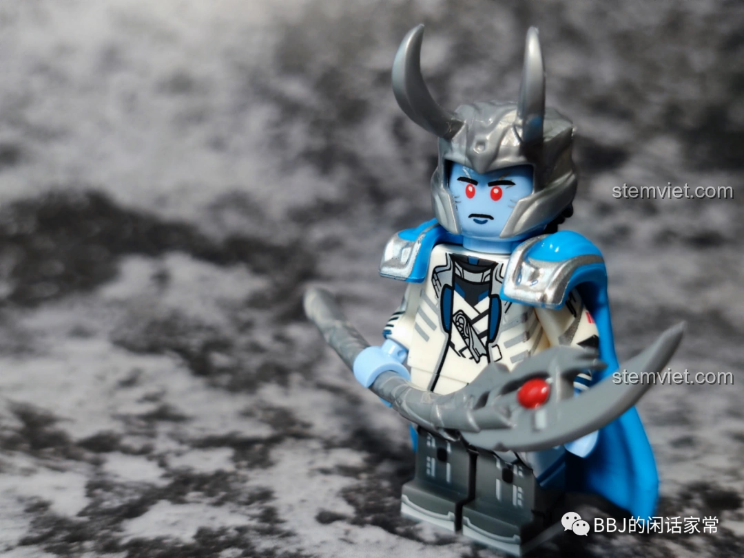 Minifigure Loki KF1549 Kopf phiên bản cổ điển, không đội mũ, với hai biểu cảm khác nhau, đồ chơi mô hình Kopf KF 6141.