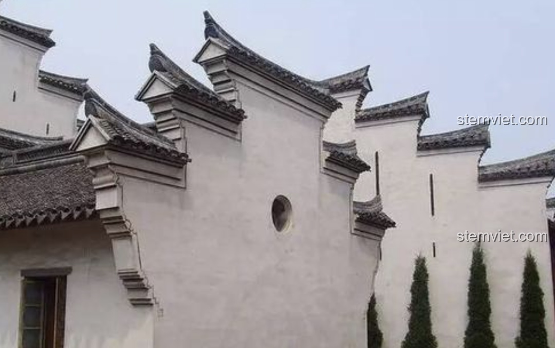 Hình ảnh kiến trúc Huệ Châu cổ điển, nguồn cảm hứng cho bộ lắp ghép Keeppley K18002 Phố Cổ Trung Hoa, mang nét đẹp truyền thống.