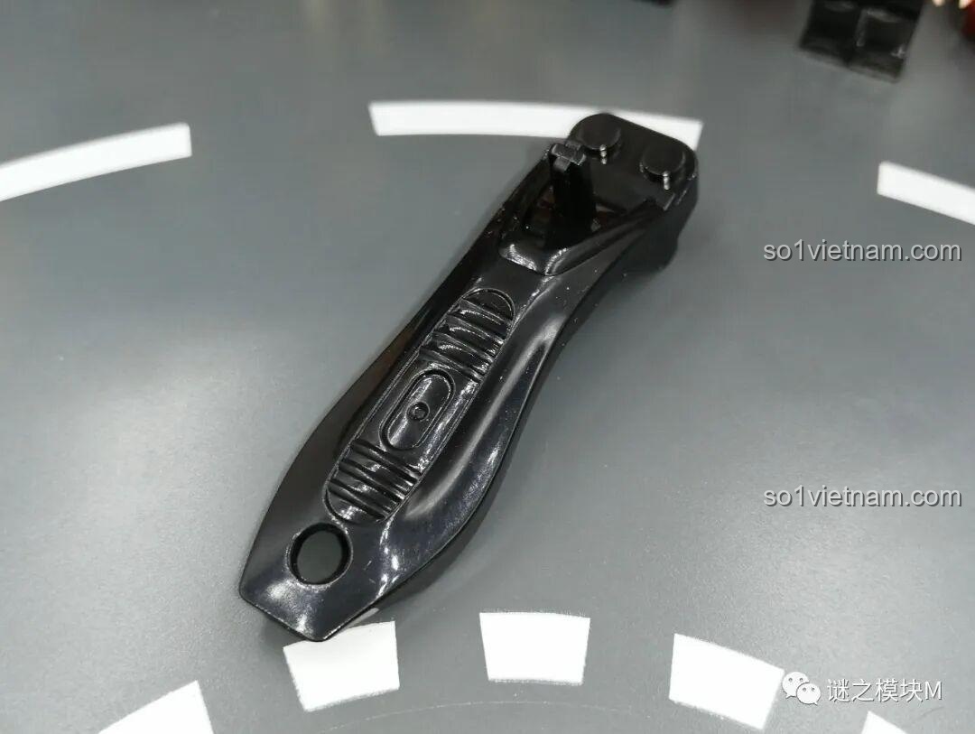 Tổng thể căn cứ Iron Man LY 76028 từ một góc nhìn khác, thể hiện quy mô lớn. Review đồ chơi lắp ráp.