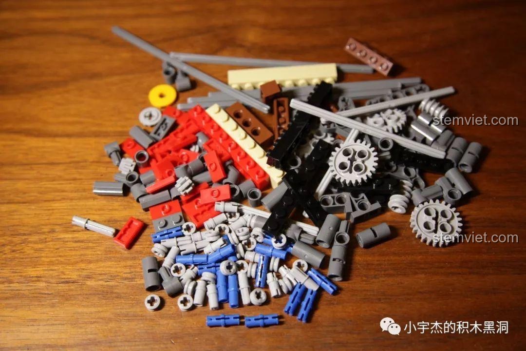 Đánh giá bộ xếp hình Mô Thuyền Rồng Cổ XB25002, các mảnh ghép kỹ thuật và bánh răng cho cơ chế mái chèo.