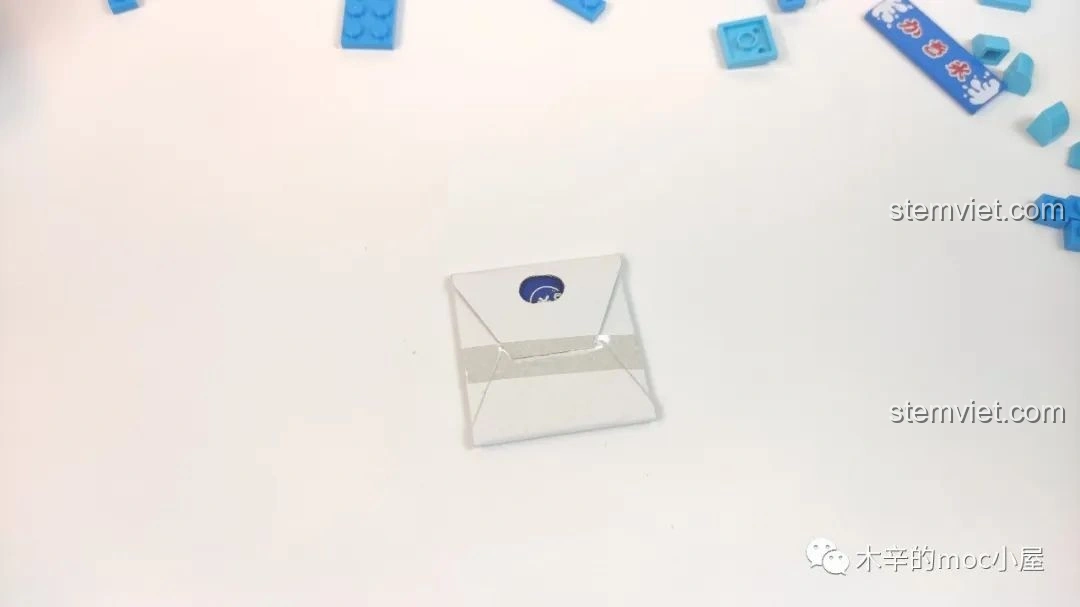 Mảnh ghép với họa tiết in ấn trực tiếp của bộ Tiệm kem đá bào Wekki 506041, không dùng sticker.