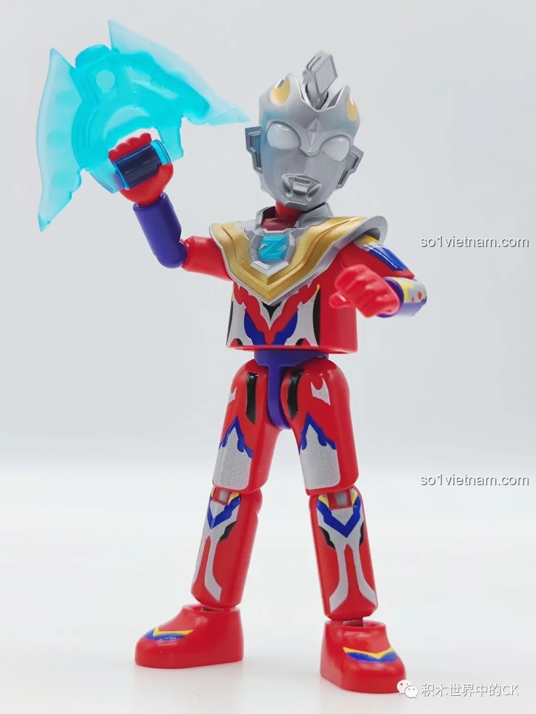 Tổng hợp các nhân vật đã lắp ráp từ bộ mô hình Ultraman Z GV-05