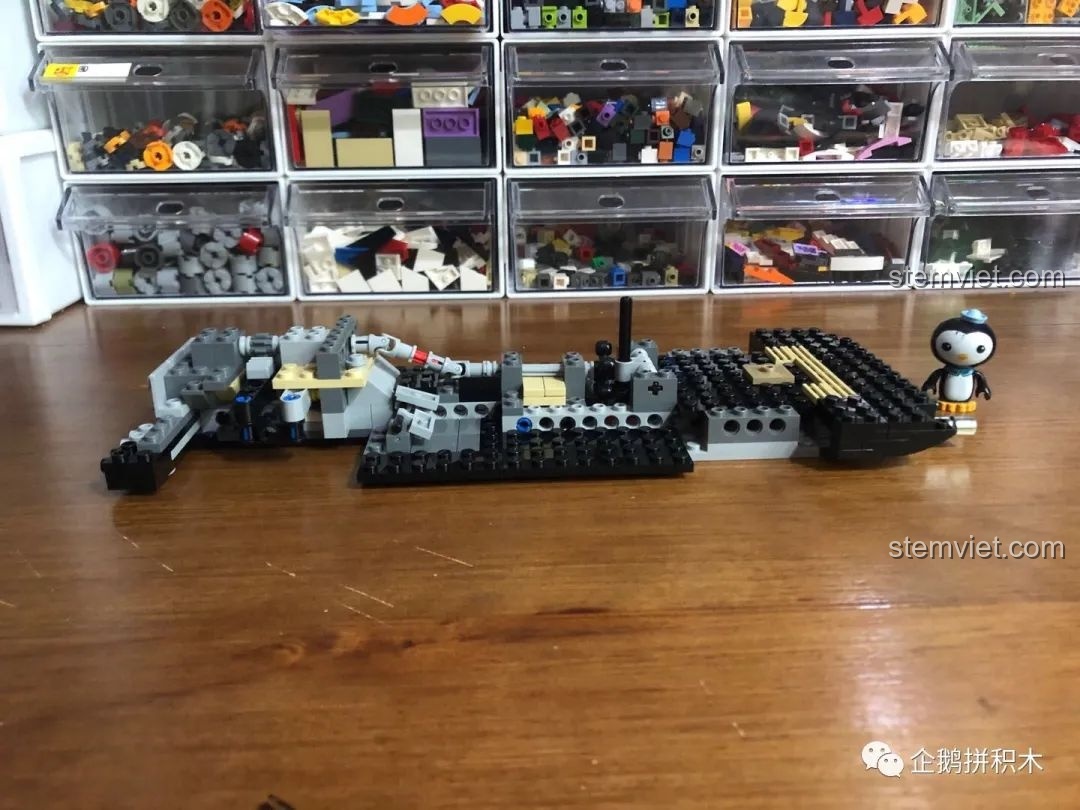 Các túi chi tiết số 2 của bộ Mould King 10006.