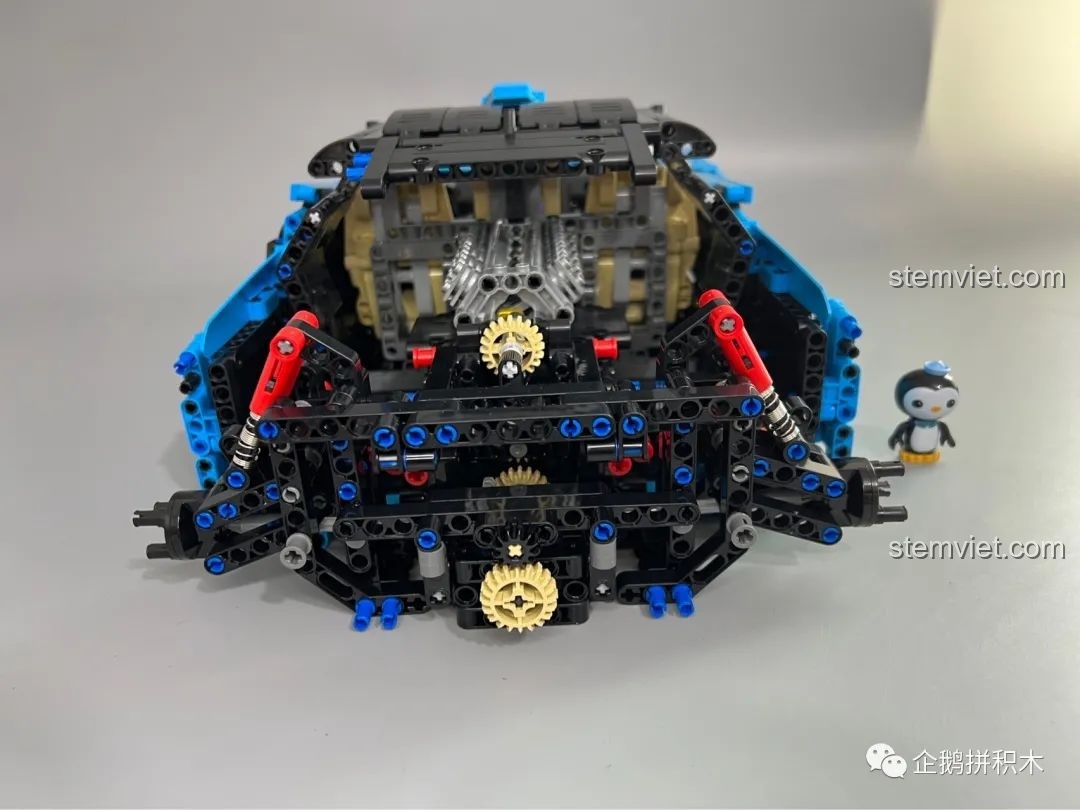 Các túi chi tiết được đánh số 6, chuẩn bị cho bước lắp ráp cuối cùng của Moyu Block MY88008.