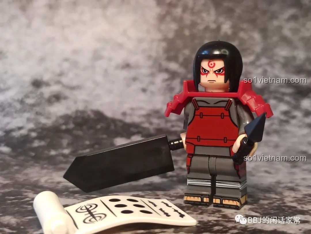 Minifigure Kumamon đáng yêu trong bộ lắp ráp Ngôi Nhà Nhật Bản Kumamon 880018