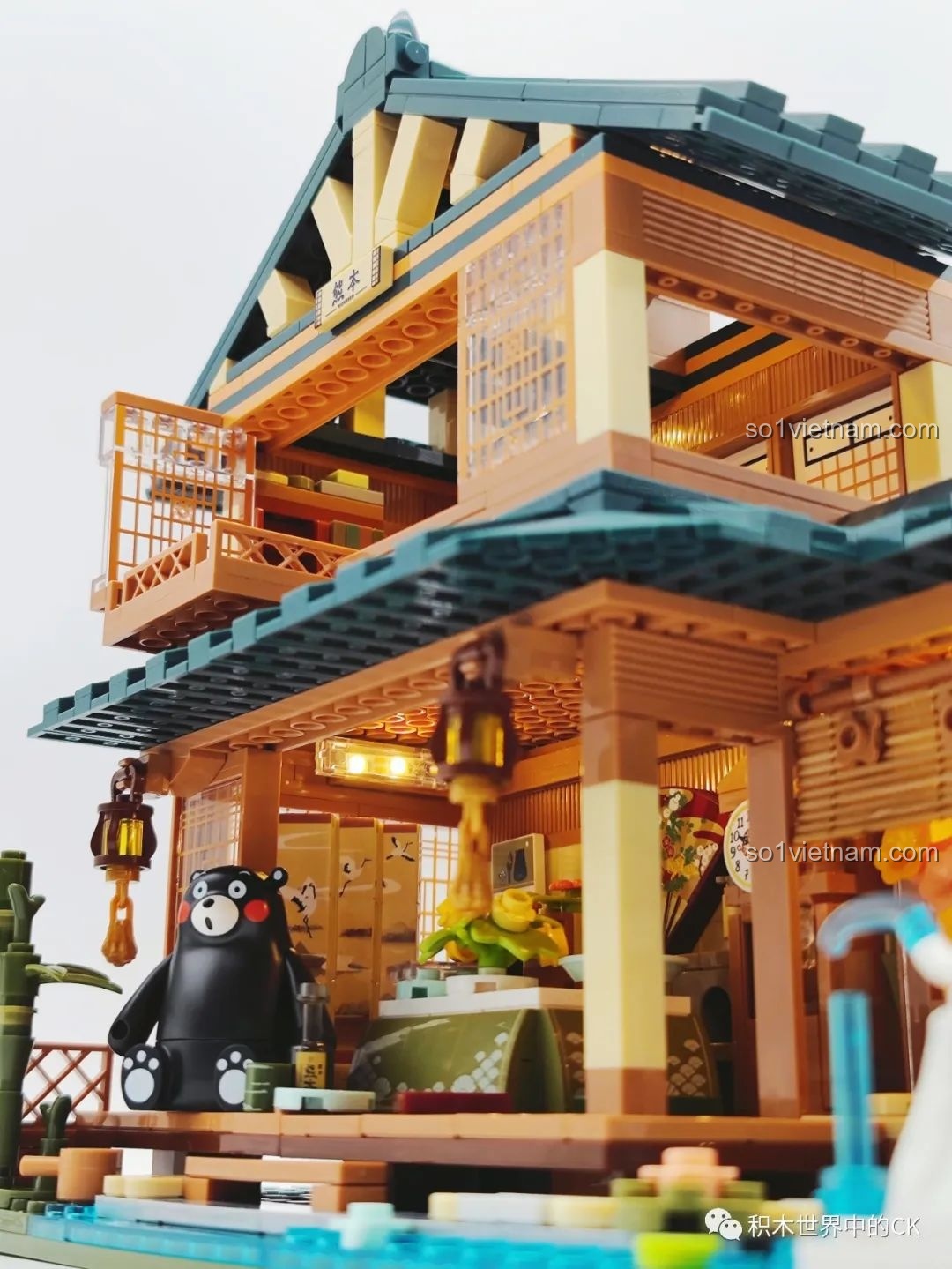 Hình ảnh poster quảng cáo Ngôi nhà Nhật Bản Kumamon inbrixx 880018 với dòng chữ