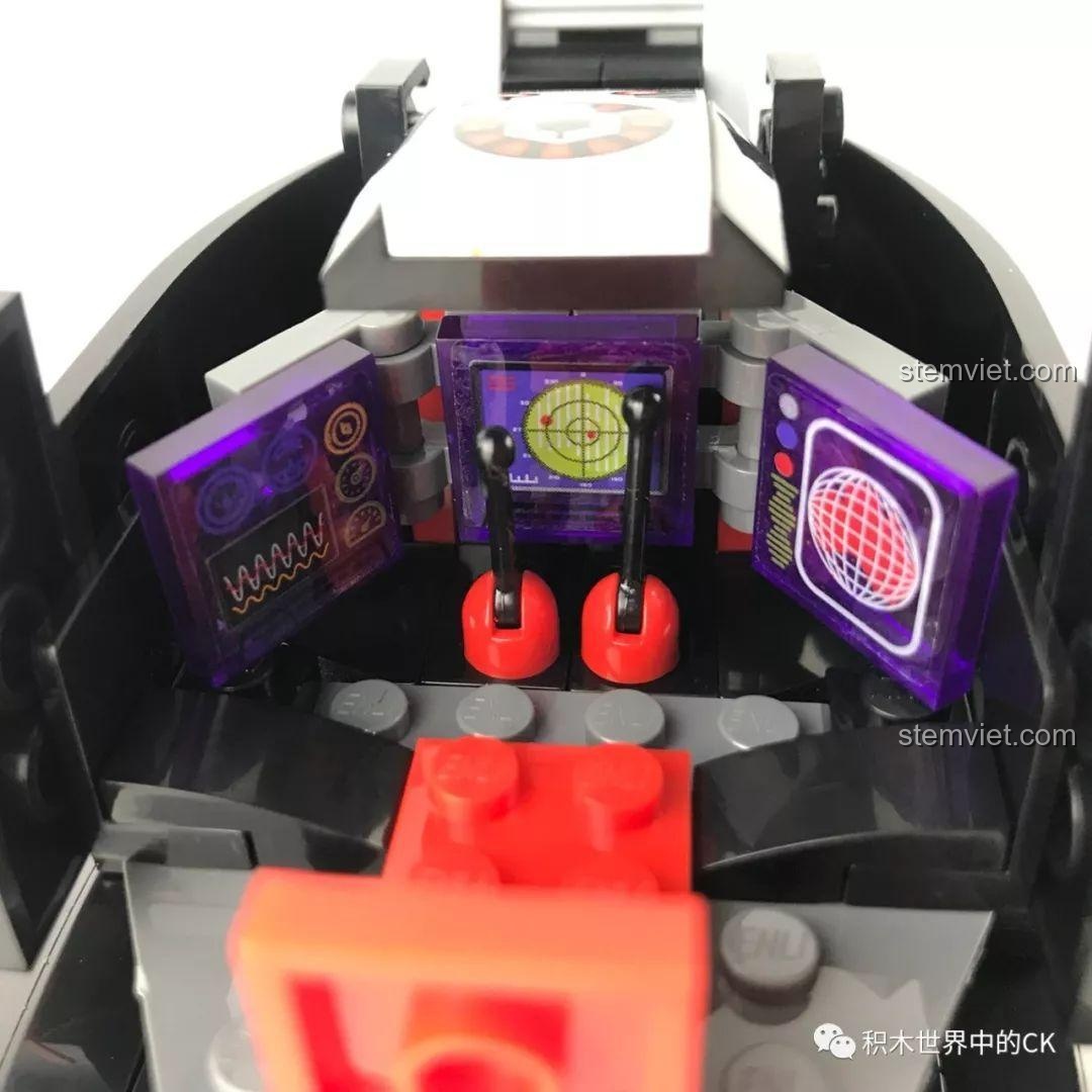 Góc bắn cao nhất của nòng pháo trên Xe Pháo Laser QMAN 2715, thể hiện khả năng điều chỉnh linh hoạt.