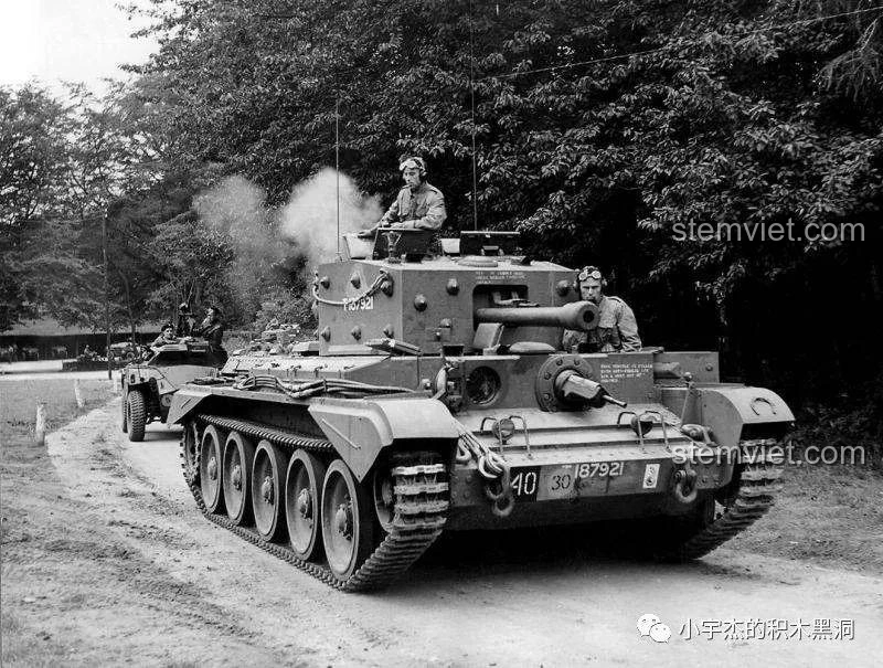 Xe tăng Cromwell MK.VII (A27M) thực tế trong Chiến tranh Thế giới thứ II, biểu tượng sức mạnh quân sự Anh. Review QuanGuan 100237.