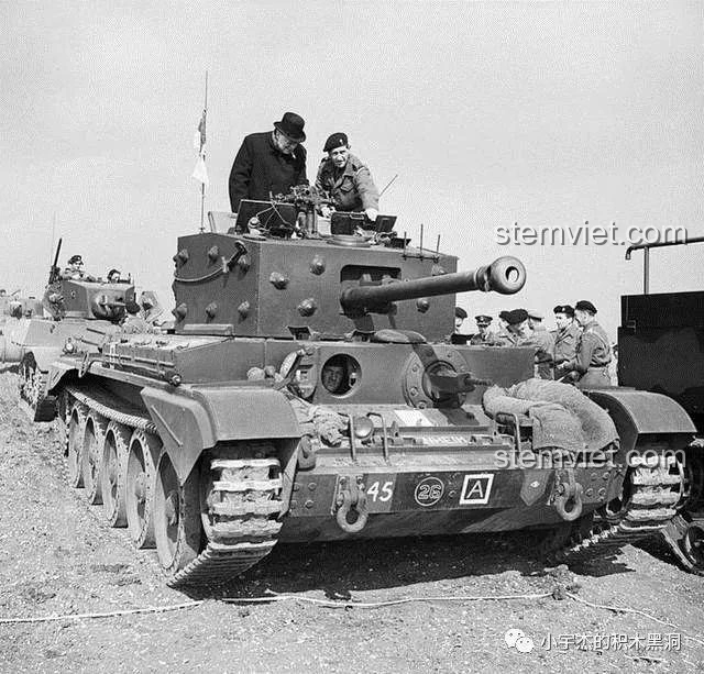 Xe tăng Cromwell MK.VII (A27M) và binh lính Anh trong Thế chiến II, thể hiện sức mạnh cơ động. Đánh giá bộ lắp ráp QuanGuan 100237.
