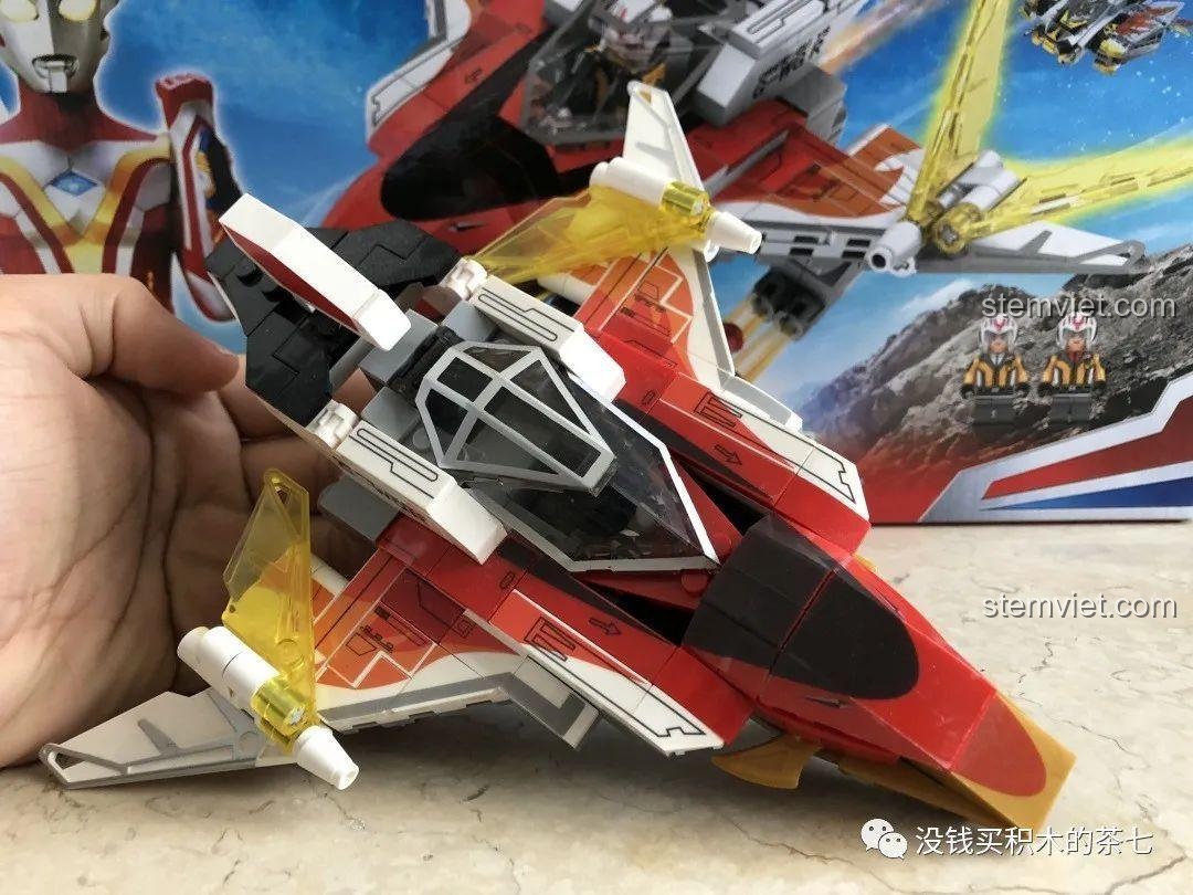 Mô hình Sembo 108593 GUYS Wing với buồng lái GUYS Rapid tách rời