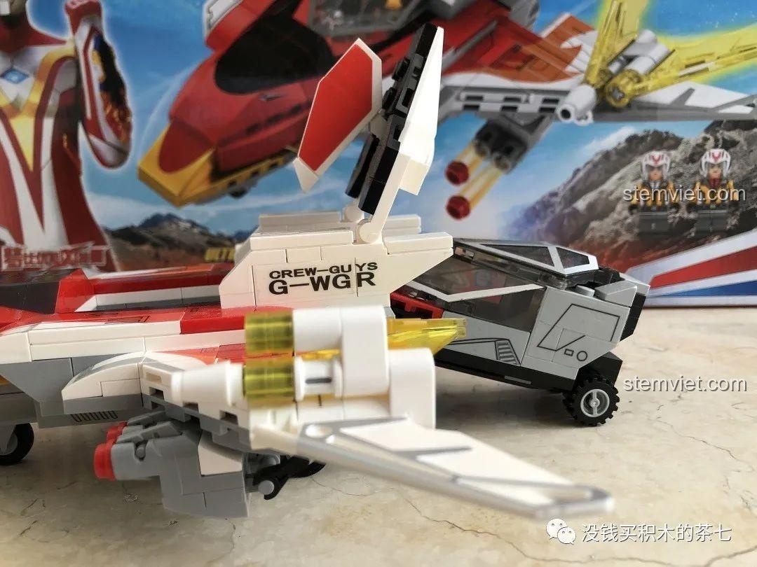 Chi tiết buồng lái GUYS Rapid của Sembo 108593 có bánh xe