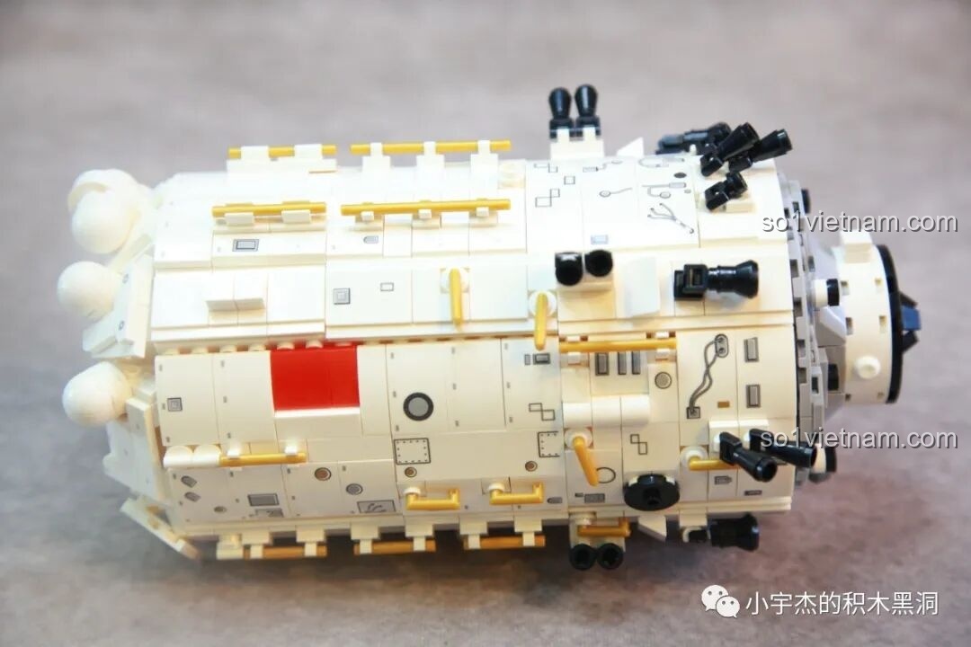 Khoang lớn của Trạm Vũ trụ Thiên Cung đã hoàn thiện với vỏ ngoài đóng kín của bộ SEMBO 203337.