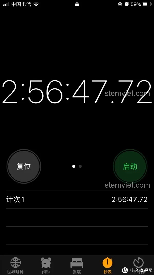 Đồng hồ bấm giờ hiển thị thời gian lắp ráp gần 3 tiếng cho bộ SEMBO 601145.