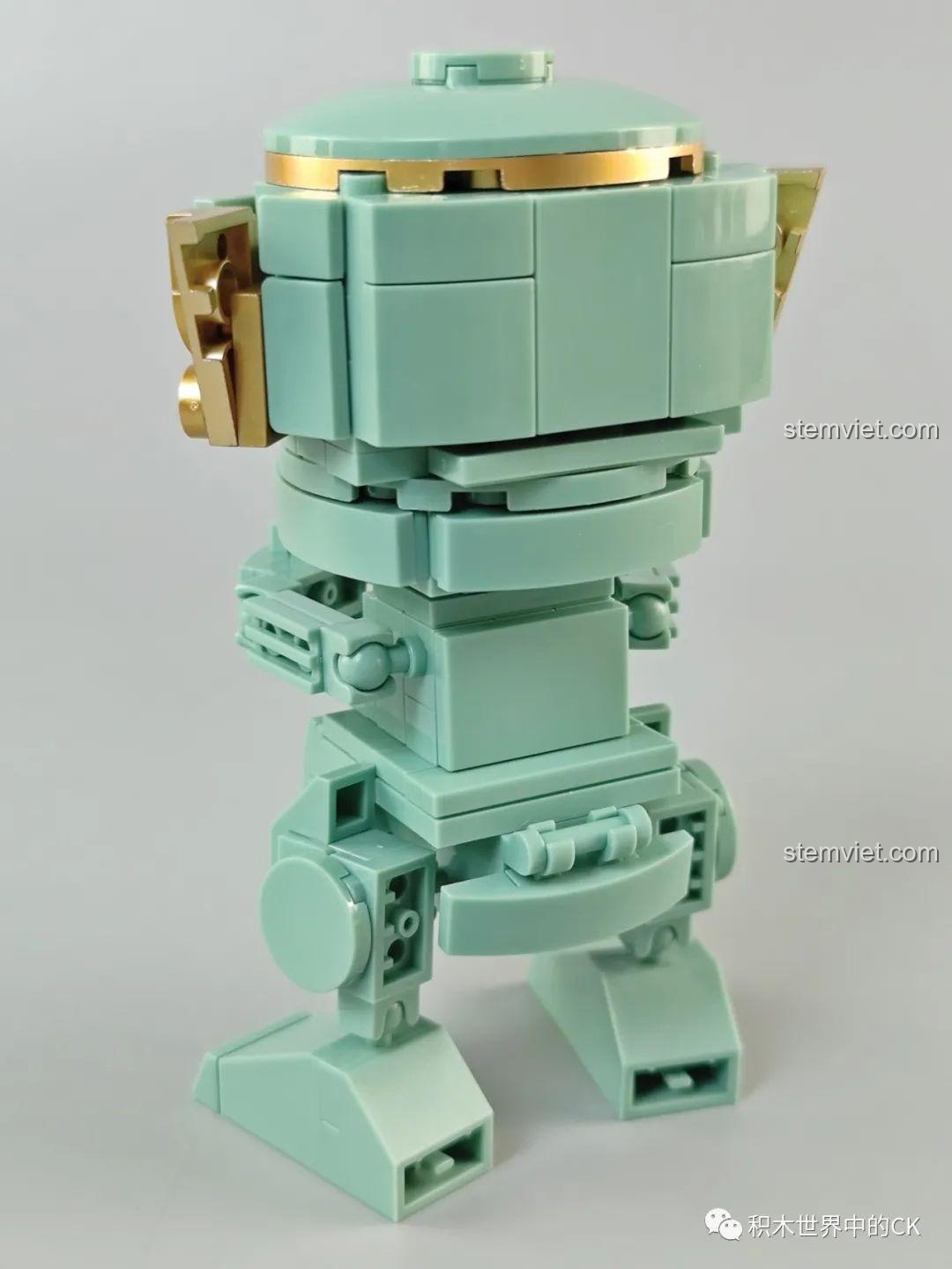 Tượng Người Đứng Thẳng Sembo 601167 nhìn từ trên xuống, tổng thể hài hòa và cân đối.