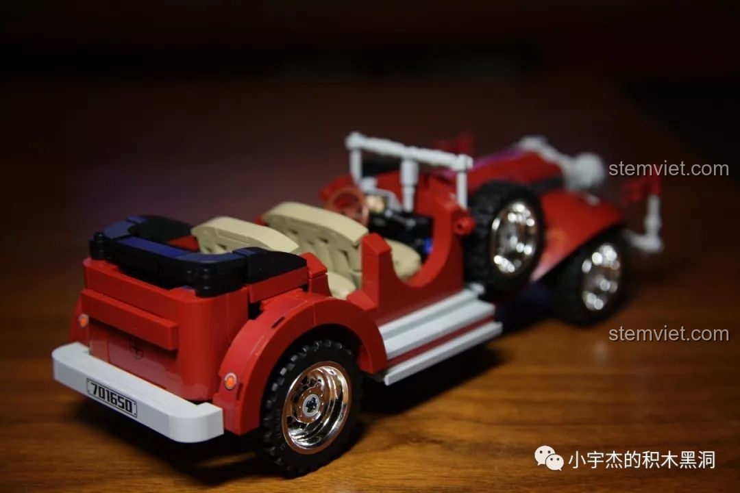 Cận cảnh đầu xe Mercedes-Benz 770K Sembo 701650, review Sembo 701650 Mô hình xe cổ điển Mercedes-Benz.