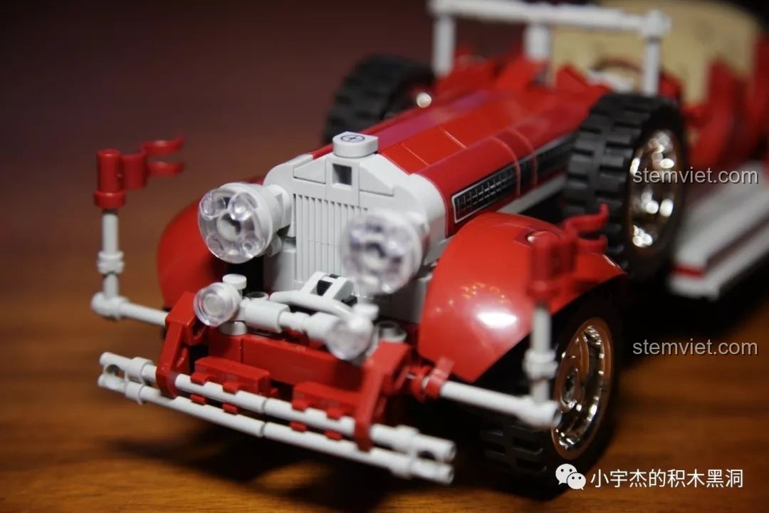 Xe Mercedes-Benz 770K Sembo 701650 và đài phun nước, bộ lắp ráp 70165 0 tiết kiệm.