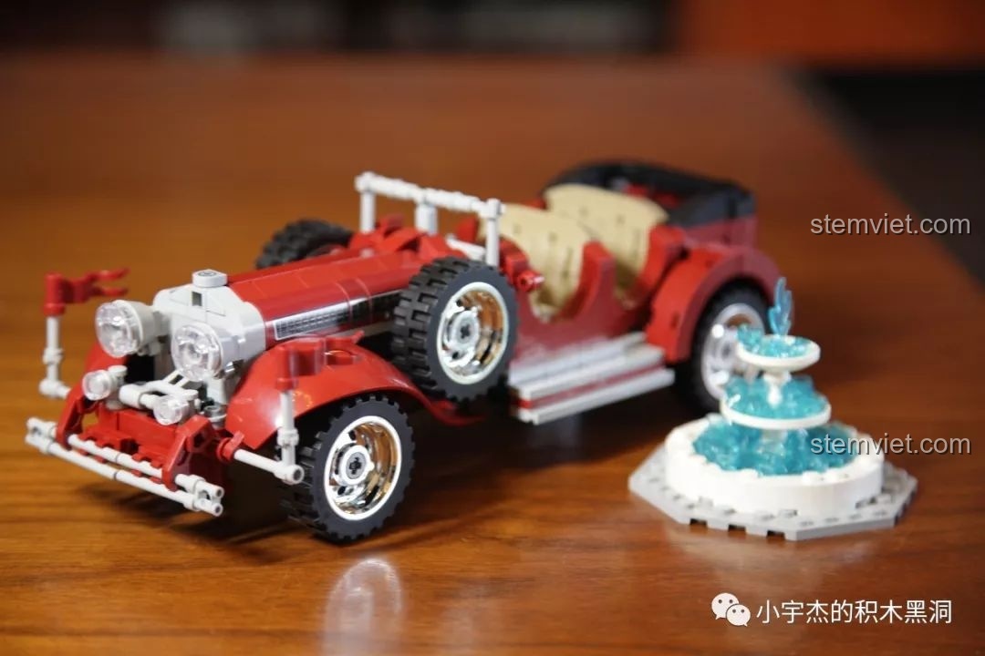 Chi tiết mở được của xe Star-Lord, đồ chơi xây dựng Xe hơi cổ điển Mercedes-Benz 770K 701650 xịn giá rẻ.